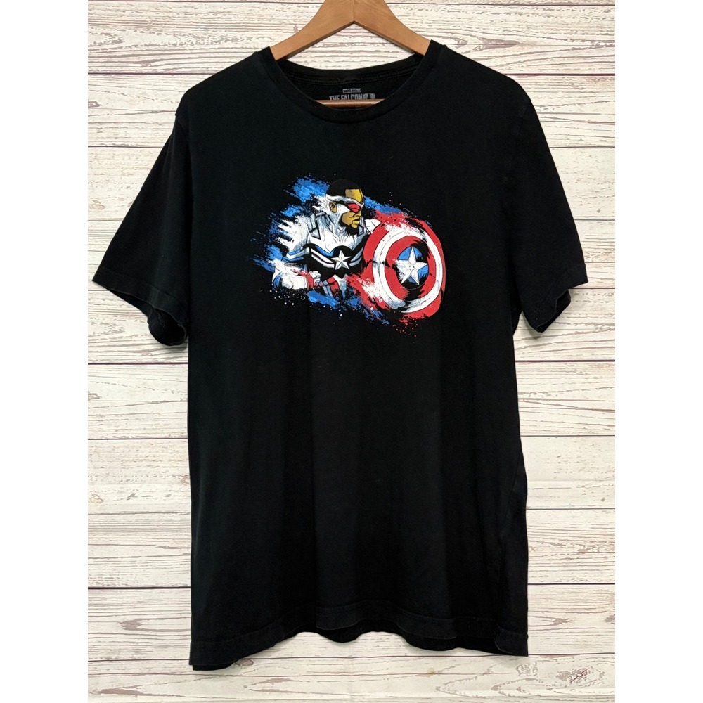 Marvel The Falcon and the Winter Soldier Captain America Graphic T-Shirt 2XL